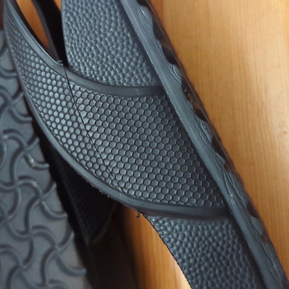 Birkenstock Black Flip-Flops - Picture 8 of 10